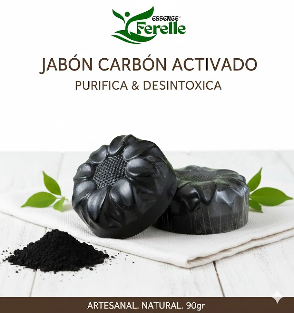 Jabón Carbón Activado🔥