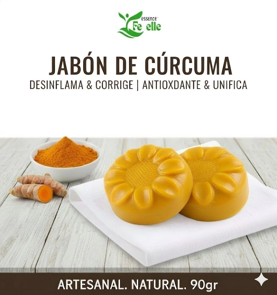 Jabón de Cúrcuma 🌟💛
