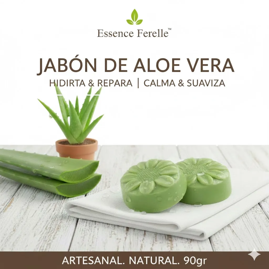Jabón de Aloe vera 🌿💧