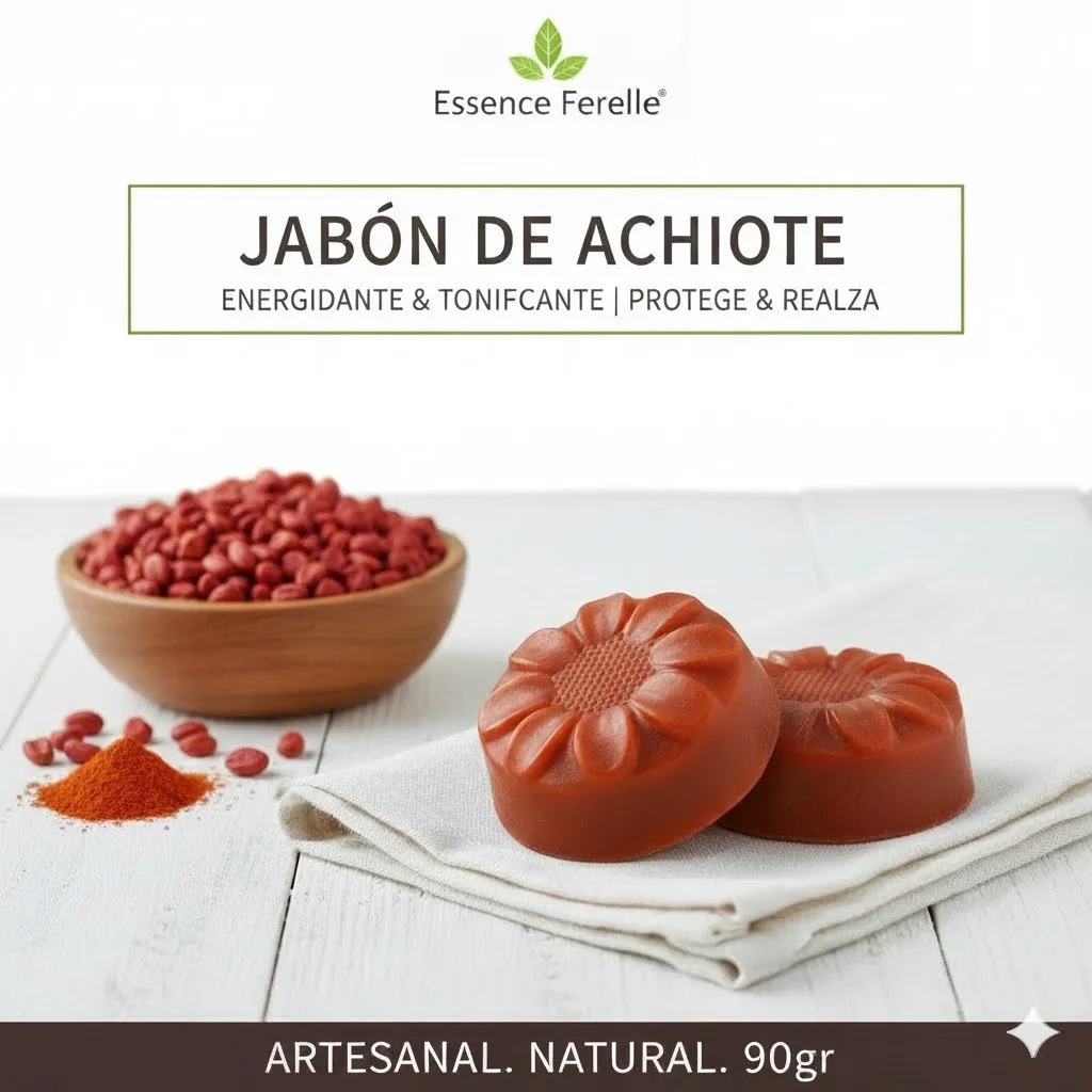 Jabón de Achiote Artesanal